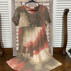 Riah fashion tie dye dress.